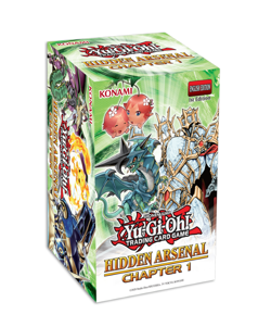 Yugioh Hidden Arsenal: Chapter 1 Mini-Box 1st Edition w/2 Booster Packs/Dice 83717854326 - Image 1