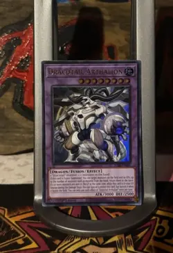 Dracotail Arthalion JUSH-EN006 Ultra Rare 1st Edition Yugioh NM/MINT Fast Ship - Image 1