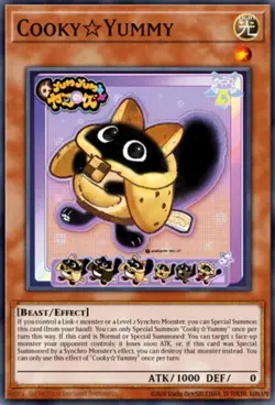 Yugioh - Cooky Yummy (NM) - Ultra Rare - JUSH-EN017 1st Ed NM/M - Image 1