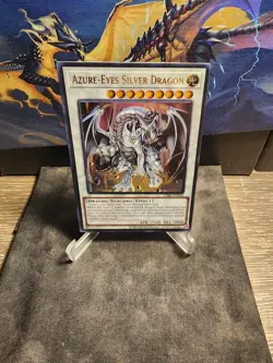 × 3 - Yugioh! Azure-Eyes Silver Dragon SDBE-EN040 Ultra Rare Unlimited - Image 1