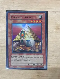 Yugioh Pyramid Turtle CP02-EN004 Super Rare LP - Image 1