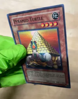 Yugioh Pyramid Turtle CP02-EN004 Super Rare LP - Image 2