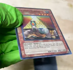 Yugioh Pyramid Turtle CP02-EN004 Super Rare LP - Image 4