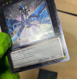 Yugioh Number 17: Leviathan Dragon GENF-EN039 Ultimate Rare 1st Ed NM - Image 3