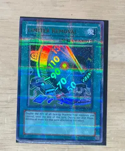 Yugioh Limiter Removal Ultra Rare HL06-EN002 Lightly Played - Image 1