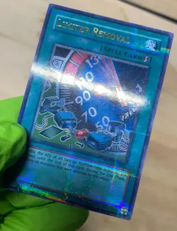 Yugioh Limiter Removal Ultra Rare HL06-EN002 Lightly Played - Image 3