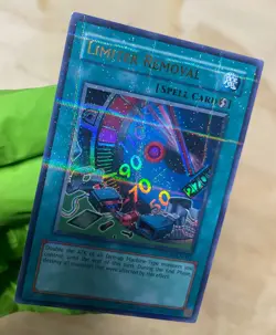 Yugioh Limiter Removal Ultra Rare HL06-EN002 Lightly Played - Image 5