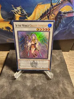 × 2 - Yugioh! Ib the World Chalice Justiciar - BLMM-EN089 - Ultra Rare - 1st Ed - Image 1