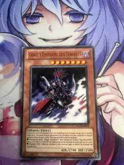 GORZ THE EMISSARY OF DARKNESS FRENCH RED RARE DL13-EN013 FR013 LIGHT PLAY YUGIOH - Image 1