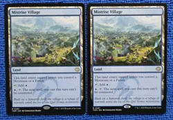 MTG 1x Mistrise Village Tarkir: Dragonstorm Regular Card 0261 - Image 2