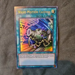 DUDE-EN039 WAVE-MOTION CANNON ULTRA RARE 1ST EDITION YuGiOh CARD - Image 1