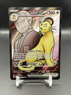 Pokemon Team Rockets Persian EX Destined Rivals Card 219/182 NM Condition - Image 1