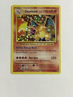 Pokemon TCG XY Evolutions Charizard Holo Rare Card 11/108 Near Mint Condition - Image 1