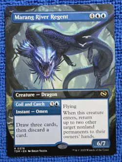MTG 1x Marang River Regent Borderless, Tarkir: Dragonstorm Regular Card - Image 1
