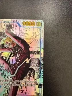 Sanji OP06-119 Manga Alt Art Comic Parallel ONE PIECE CARD THE BEST vol.2 EX - Image 5