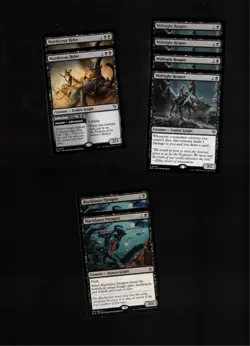 BLACK KNIGHTS!-MTG-Magic the Gathering 60 Card Deck-Rares-casual-Midnight Reaper - Image 1