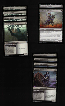 BLACK KNIGHTS!-MTG-Magic the Gathering 60 Card Deck-Rares-casual-Midnight Reaper - Image 3