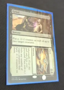 Grind to Dust FOIL Hour of Devastation NM Black White Rare MAGIC CARD - Image 2