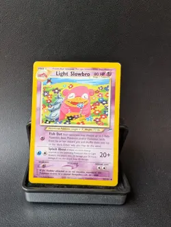 Light Slowbro 51/105 Neo Destiny Uncommon Non Holo Vintage Rare Pokemon Card LP - Image 1