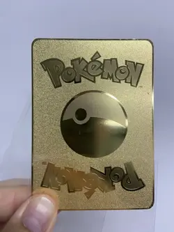 lvysaur hp60 Gold Metal Pokemon Card-Collectible Gift Display！NICE~HOT - Image 4