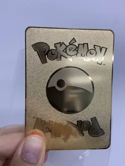 Eevee hp60 Gold Metal Pokemon Card-Collectible Gift Display！NICE~HOT - Image 4