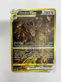 Giratina Vstar HP280 Gold Metal Pokemon Card-Collectible Gift Display！NICE~HOT - Image 1