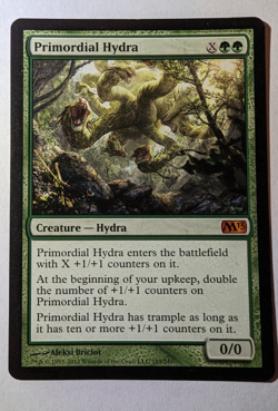 Primordial Hydra MTG, Core Set 2013 (M13), LP, Mythic Rare Magic The Gathering - Image 2