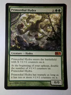 Primordial Hydra MTG, Core Set 2013 (M13), LP, Mythic Rare Magic The Gathering - Image 1