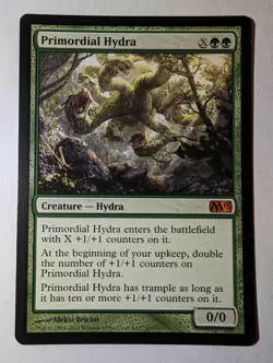 Primordial Hydra MTG, Core Set 2013 (M13), LP, Mythic Rare Magic The Gathering - Image 2