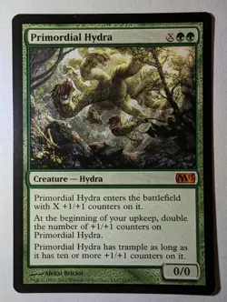 Primordial Hydra MTG, Core Set 2013 (M13), LP, Mythic Rare Magic The Gathering - Image 2