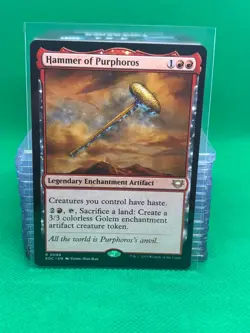 Hammer of Purphoros MTG | Edge of Eternities Commander - Image 1