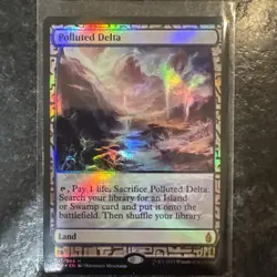 2015 MTG Battle For Zendikar - Polluted Delta Expedition 017/045 - Raw NM - Image 3