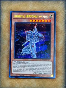 Yugioh Elemental HERO Spirit Of Neos MP23-EN117 Secret Rare 1st Ed NM - Image 1