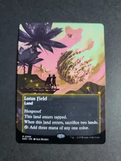 Lotus Field 0068 (Borderless) Mythic MTG Edge of Eternities Stellar - Image 1
