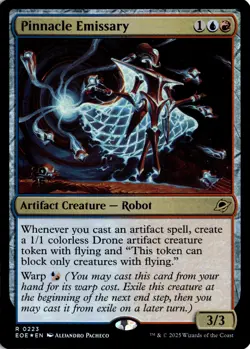 Pinnacle Emissary PRERELEASE PROMO 2025 Stamped Edge of Eternities MTG - Image 1