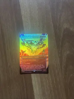 Mtg. Valor's Flagship. Foil Borderless. Aetherdrift. Pack Fresh - Image 1