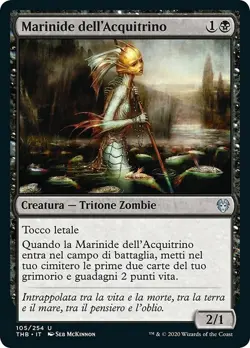 MTG Magic THB Theros Beyond Death - 1x ITA NM 105 U Marinide dell'Acquitrino - Image 1
