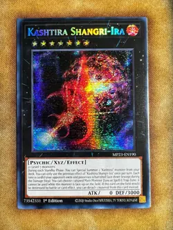 Yugioh Kashtira Shangri-Ira MP23-EN190 Secret Rare 1st Ed NM - Image 1