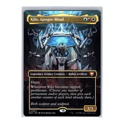 Kilo, Apogee Mind #3 Regular Borderless Mythic MTG 2025 CMD: Edge of Eternities - Image 1