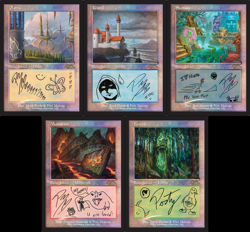 Post Malone the Lands FOIL - Factory Sealed Secret Lair -Magic the Gathering MTG - Image 1