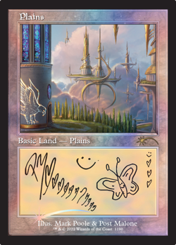 Post Malone the Lands FOIL - Factory Sealed Secret Lair -Magic the Gathering MTG - Image 4