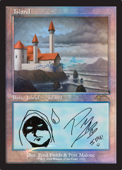 Post Malone the Lands FOIL - Factory Sealed Secret Lair -Magic the Gathering MTG - Image 5
