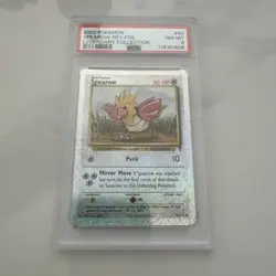 2002 Pokemon SPEAROW REV-FOIL LEGENDARY COLLECTION PSA NM-MT 8 - Image 1