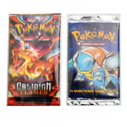 50PC Protective Sleeves Self Sealing Clear View Bags for Pokemon Booster Packs - Image 5