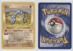 Onix Shadowless Pokemon Base Set #56 1999 12g7 - Image 3
