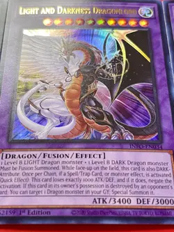 3x Light and Darkness Dragonlord | INFO-EN034 | Ultra Rare | NM | 1st ED |YuGiOh - Image 4