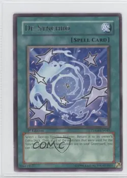 De-Synchro 1st Ed. YuGiOh The Duelist Genesis #TDGS-EN049 2008 0b5 - Image 1