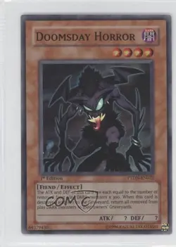 Doomsday Horror 1st Ed. YuGiOh Phantom Darkness #PTDN-EN022 2008 gl9 - Image 1