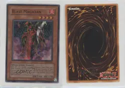 SR - Blast Magician Unlimited YuGiOh Flaming Eternity #FET-EN020 2005 gb2 - Image 3