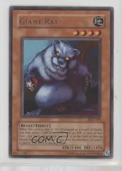 Giant Rat Unlimited YuGiOh Magic Ruler Booster #MRL-079 2002 10ou - Image 1